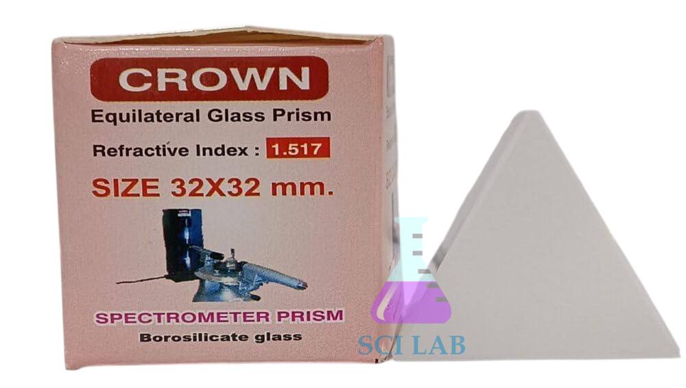 Spectrometer Prism Separates Light